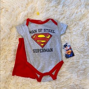 COPY - 3/6 month Superman outfit